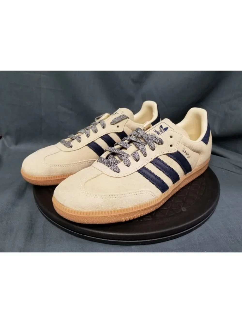 Adidas Samba OG Warm Vanilla Night Indigo Men's Size 8.5 NEW NO BOX!